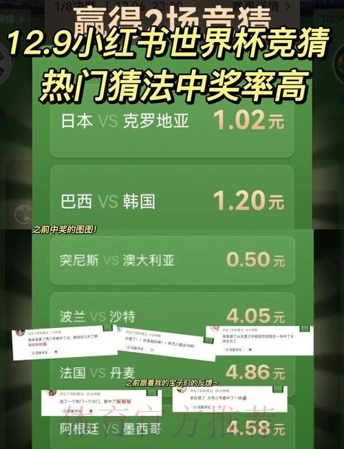 世界杯竞猜揭秘:正规平台及其丰富选项